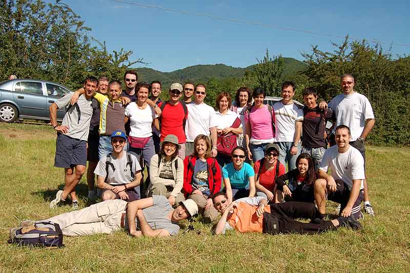 Il gruppo CammingMangiando 2006