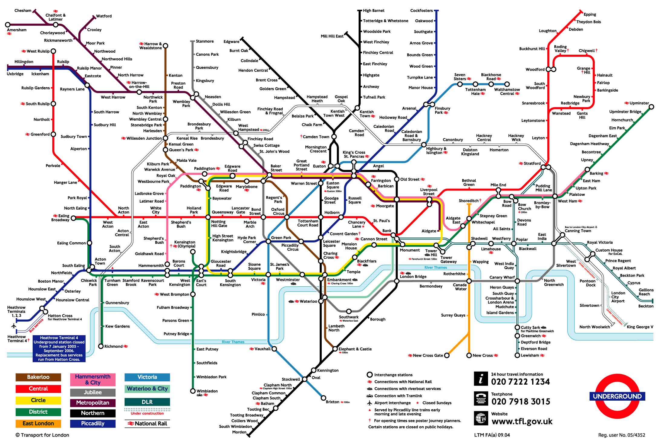 Cartina della tube, formato JPG